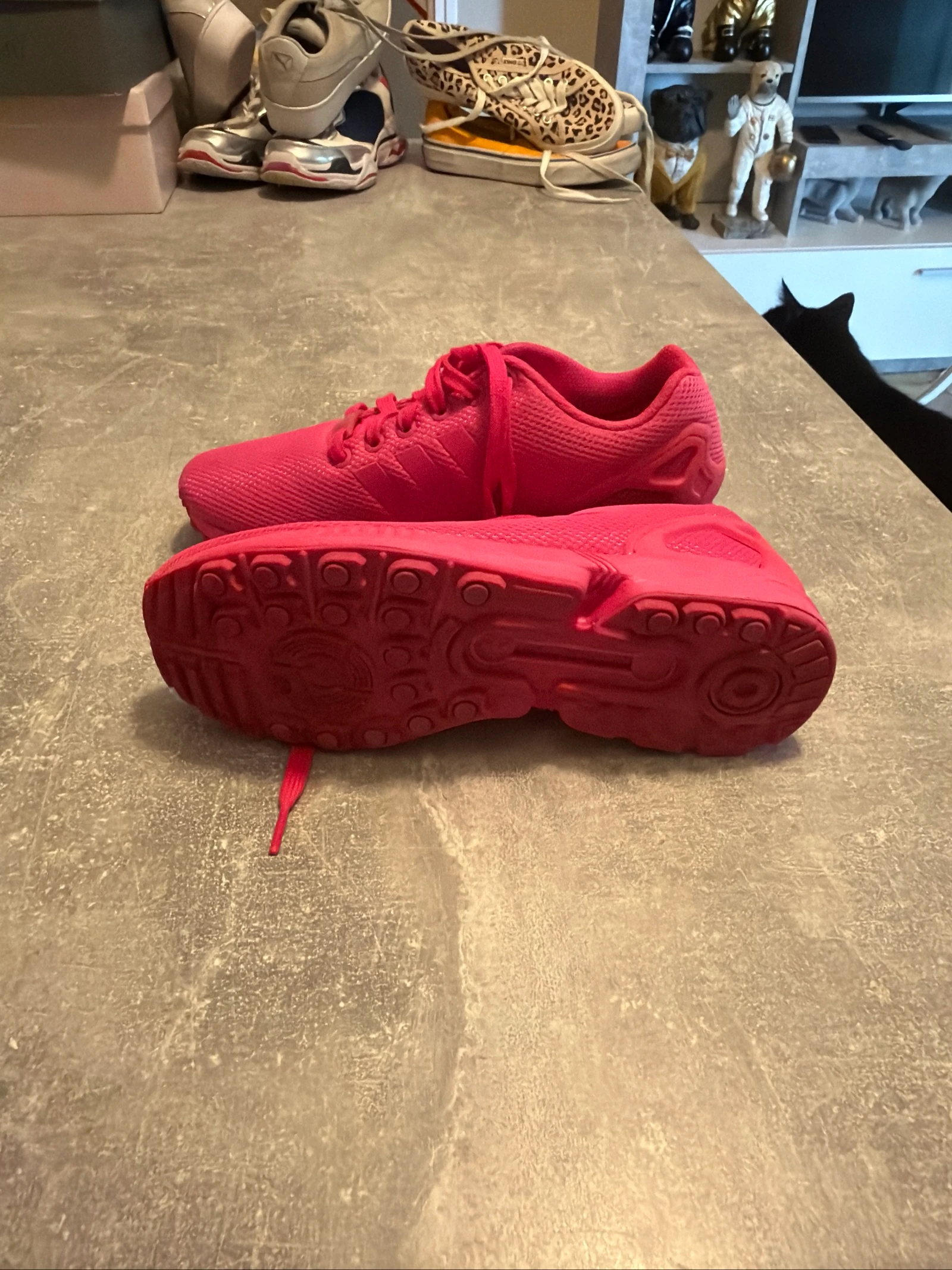 Basket adidas fuchsia 38 2/3 bon état – photo 4